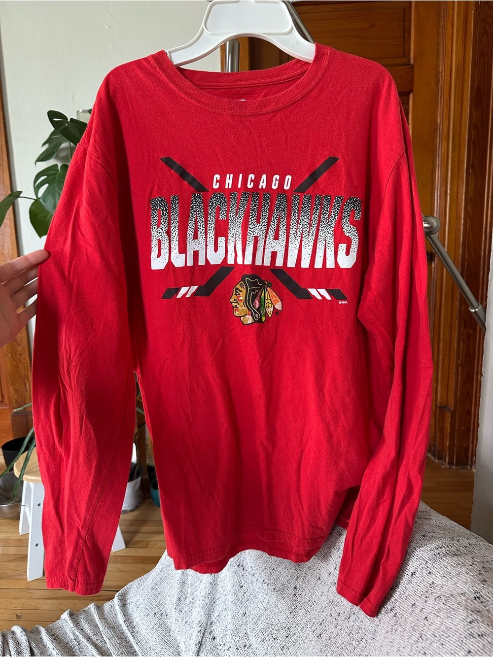 Fanatics Chicago Blackhawks Red Long Sleeve